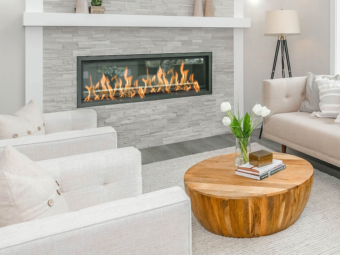 fireplace gas
